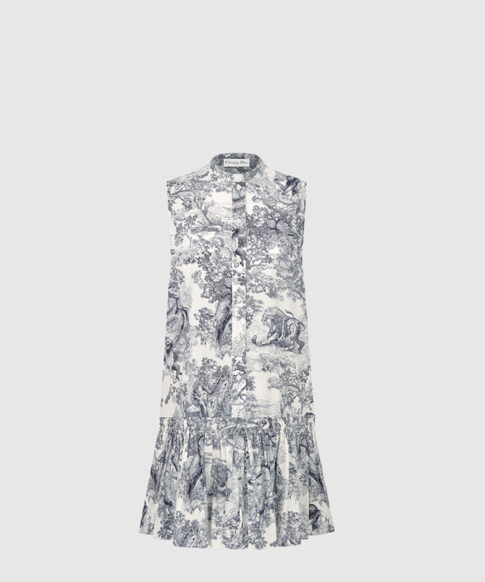 [DIOR-디올]스트레이트 러플 드레스 441D5