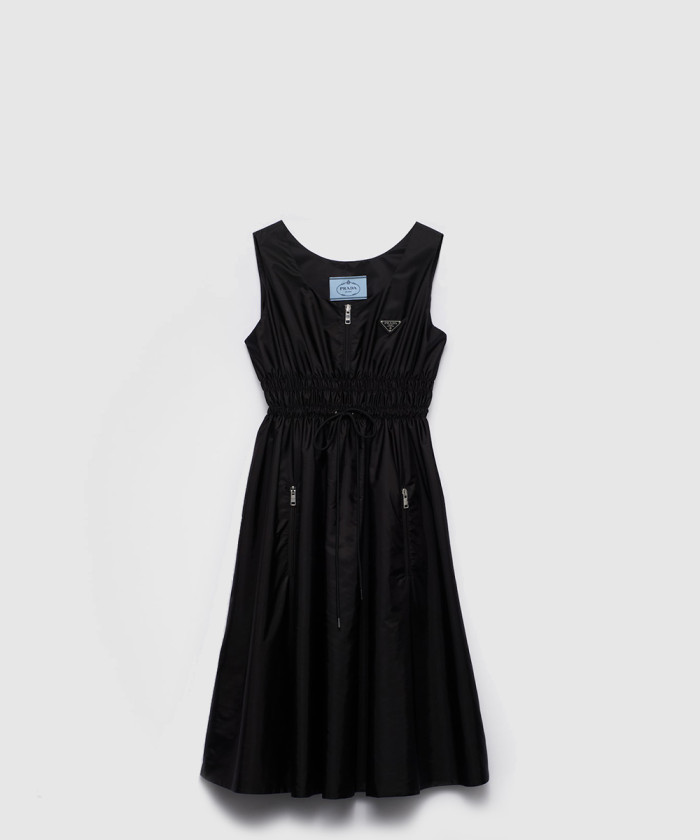 [PRADA-프라다]가벼운 리나일론 슬리브리스 드레스 23X698
