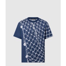 [LOUIS VUITTON-루이비통]코튼 쇼트 슬리브드 크루넥 1AFQQT