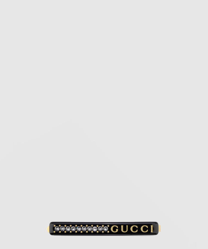 [GUCCI-구찌]헤어 슬라이드 위드 크리스탈