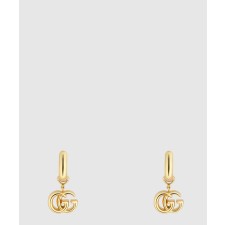 [GUCCI-구찌]GG 골드 옐로우 러닝 귀걸이 ‎582017
