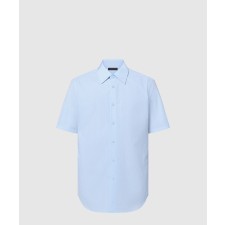 [LOUIS VUITTON-루이비통]쇼트 슬리브드 코튼 셔츠 1AFJVW