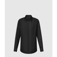 [LOUIS VUITTON-루이비통]엠브로이더드 롱 슬리브드 코튼 블렌드 셔츠 1AFJXF
