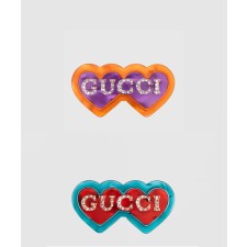 [GUCCI-구찌]투하트 수지 머리핀 729611