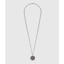 [GUCCI-구찌]더블 G 펜던트 디테일의 실버 목걸이 577330