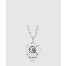[GUCCI-구찌]고스트 하트 목걸이 455540