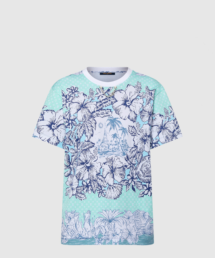 [LOUIS VUITTON-루이비통]그래픽 프린트 티셔츠 1AFTOB