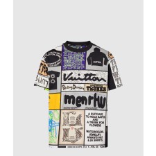 [LOUIS VUITTON-루이비통]프린티드 코튼 티셔츠 1AFB82