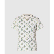 [LOUIS VUITTON-루이비통]플로럴 모노그램 티셔츠 1AFGRS