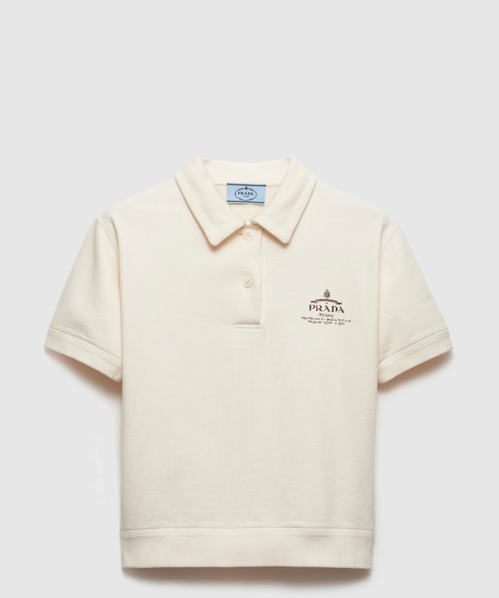 [PRADA-프라다]플리스 폴로 셔츠 135726