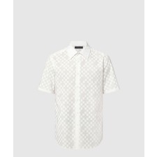 [LOUIS VUITTON-루이비통]쇼트 슬리브드 코튼 셔츠 1AFJW4