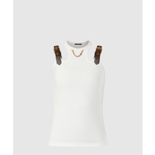 [LOUIS VUITTON-루이비통]아일릿 탭 탱크 톱 1AFKP5