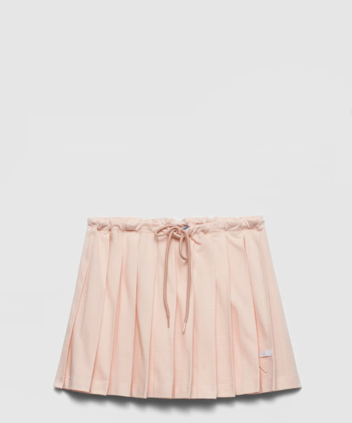 [PRADA-프라다]플리츠 피케 미니스커트 311341