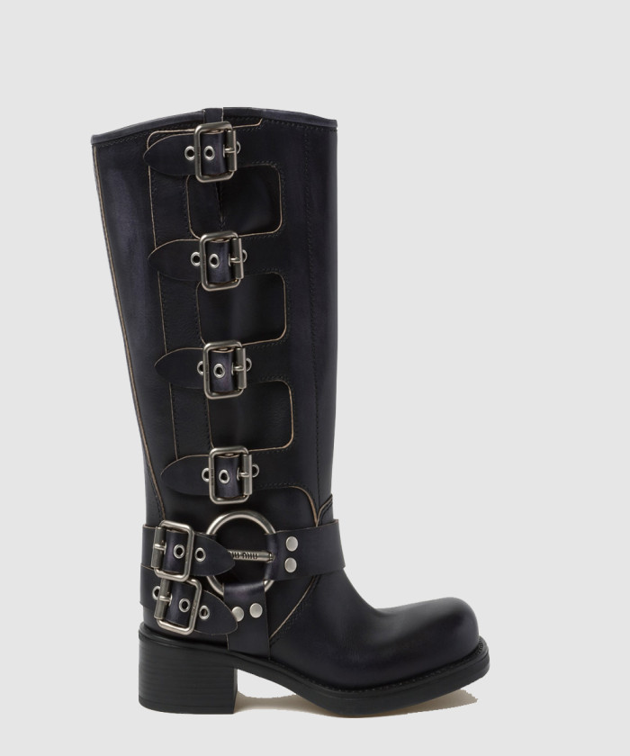 [MIUMIU-미우미우]가죽 부츠 5W792D