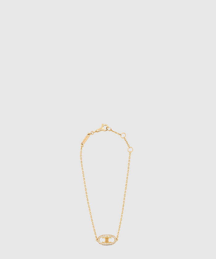 [CELINE-셀린느]마이용 트리옹프 다이아몬드 팔찌 46Y146