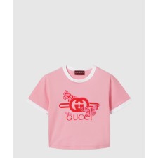 [GUCCI-구찌]코튼 저지 티셔츠 789296