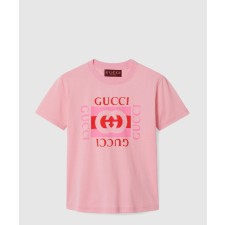 [GUCCI-구찌]코튼 저지 프린트 티셔츠 787299