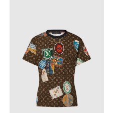 [LOUIS VUITTON-루이비통]프린트 티셔츠 1AFMYI