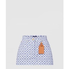[LOUIS VUITTON-루이비통]프린트 미니 스커트 1AFTGN