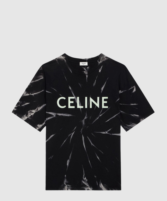 [CELINE-셀린느]타이다이 코튼 루즈 티셔츠 2X8206