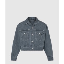 [LOUIS VUITTON-루이비통]워시드 데님 재킷 1AFTEU