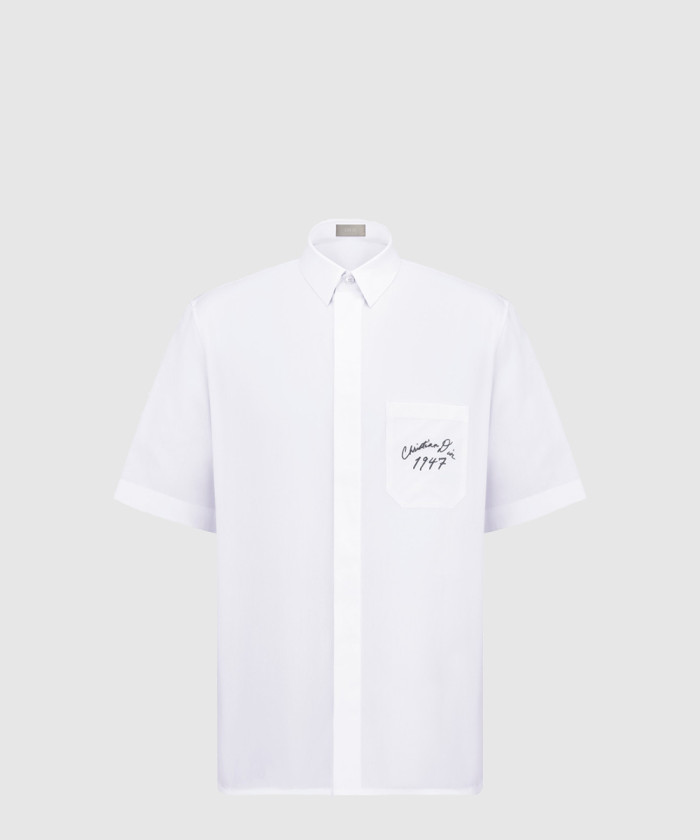 [DIOR-디올]핸드라이팅 반소매 셔츠 493C5