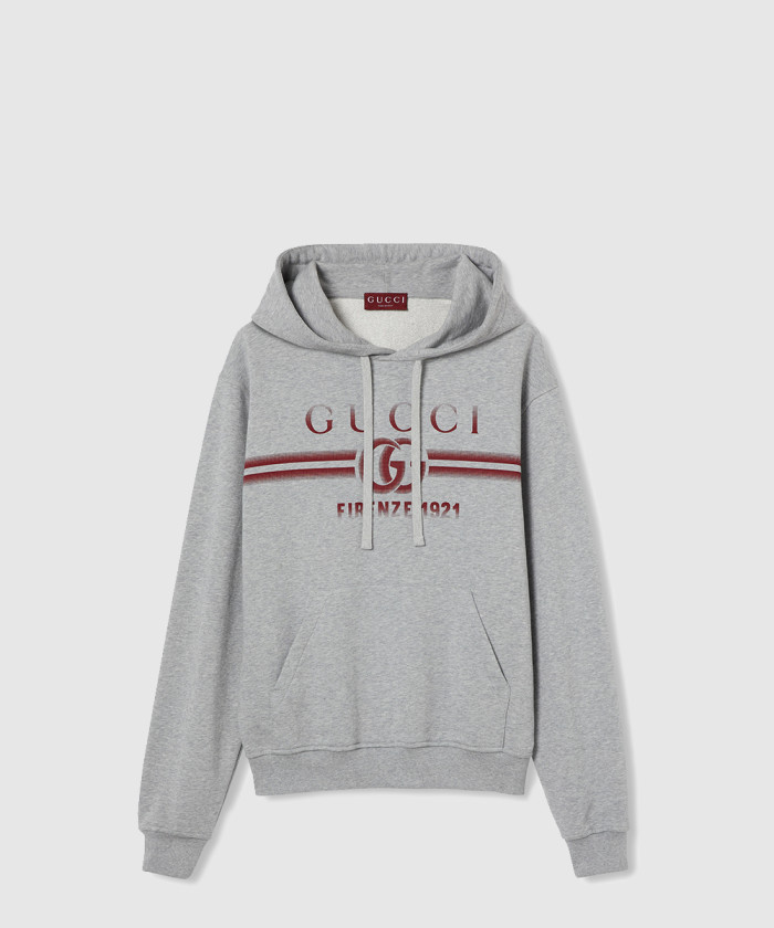 [GUCCI-구찌]코튼 저지 후드 스웨트셔츠 788771