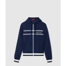 [GUCCI-구찌]테크니컬 저지 후드 스웨트셔츠 787939