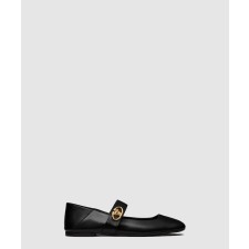 [VALENTINO-발렌티노]브이로고 메리제인 발레리나