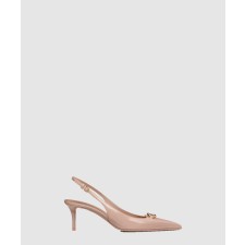 [VALENTINO-발렌티노]브이로고 슬링백 펌프스