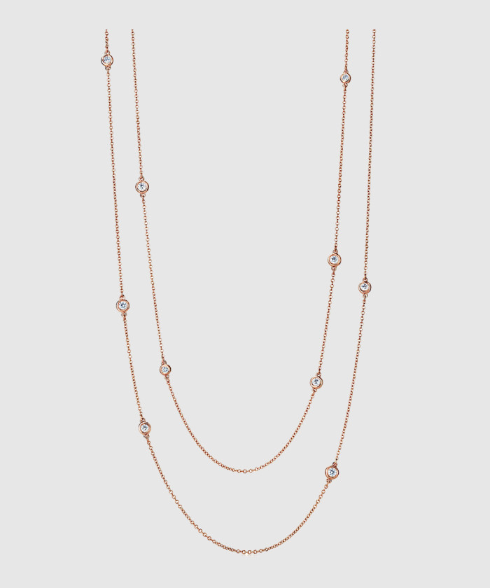 [TIFFANY-티파니]다이아몬드 바이 더 야드 목걸이