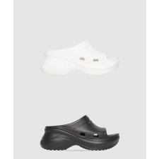 [BALENCIAGA-발렌시아가]풀 크록스 슬라이드 샌들 677389