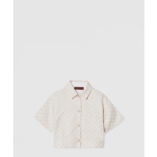 [GUCCI-구찌]GG 코튼 개버딘 셔츠 784901