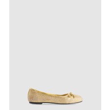 [BALENCIAGA-발렌시아가]LEOPOLD 발레리나 골드 748222