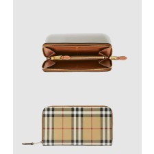 [BURBERRY-버버리]체크 지퍼 지갑 80705981