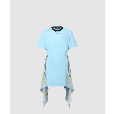 [LOUIS VUITTON-루이비통]스카프 인서트 티셔츠 드레스 1AFTPM