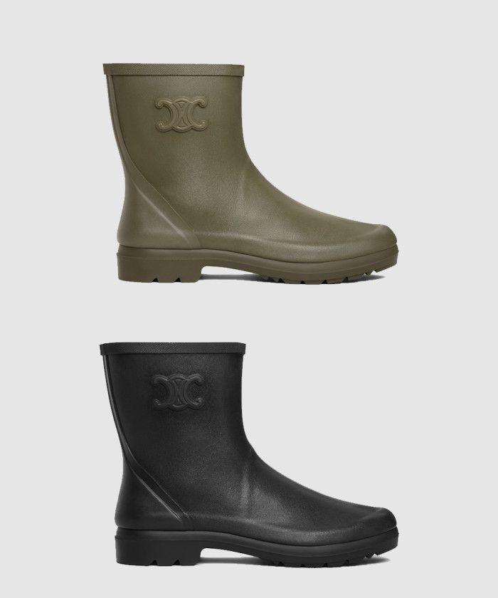 [CELINE-셀린느]미드 레인 부츠 내추럴 러버 360117