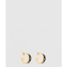 [LOUIS VUITTON-루이비통]나노그램 에나멜 귀걸이 M01833