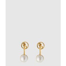 [GUCCI-구찌]블론디 레진 펄 귀걸이 797497