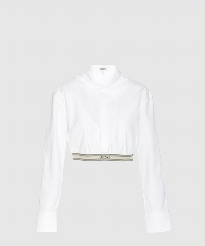 [LOEWE-로에베]크롭 셔츠