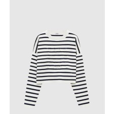 [LOEWE-로에베]스트라이프 크롭 점퍼