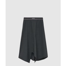 [LOEWE-로에베]울 비대칭 스커트