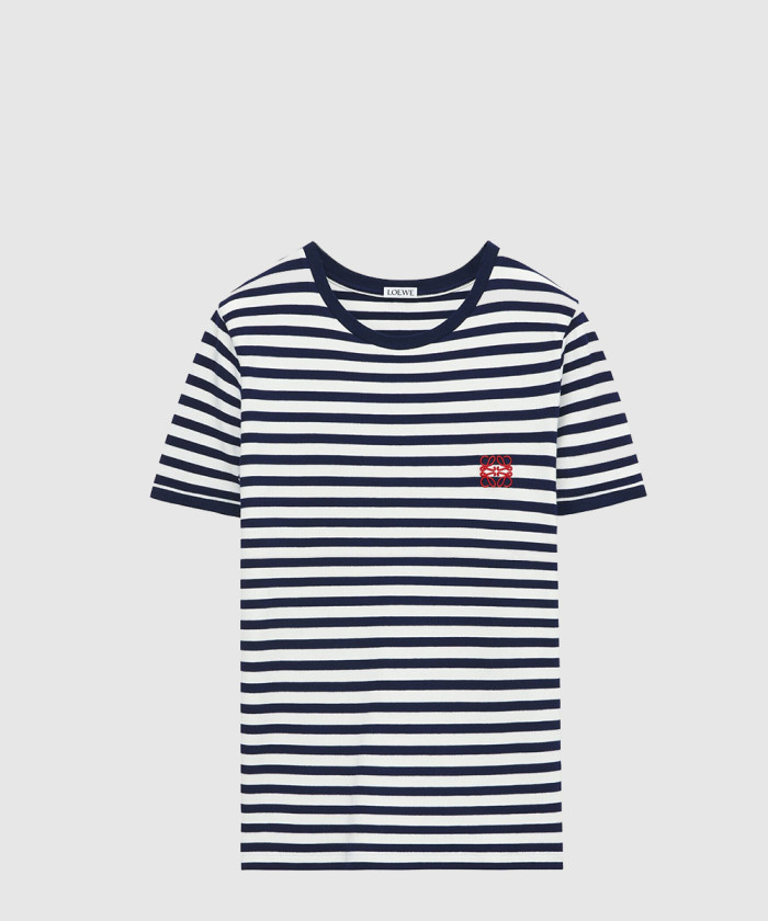 [LOEWE-로에베]비스코스 혼방 슬림핏 티셔츠