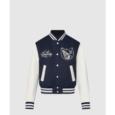 [LOUIS VUITTON-루이비통]카프스킨 바시티 재킷 1AFQMN