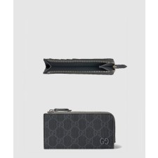 [GUCCI-구찌]GG 디테일 GG 지퍼 카드 케이스 795233