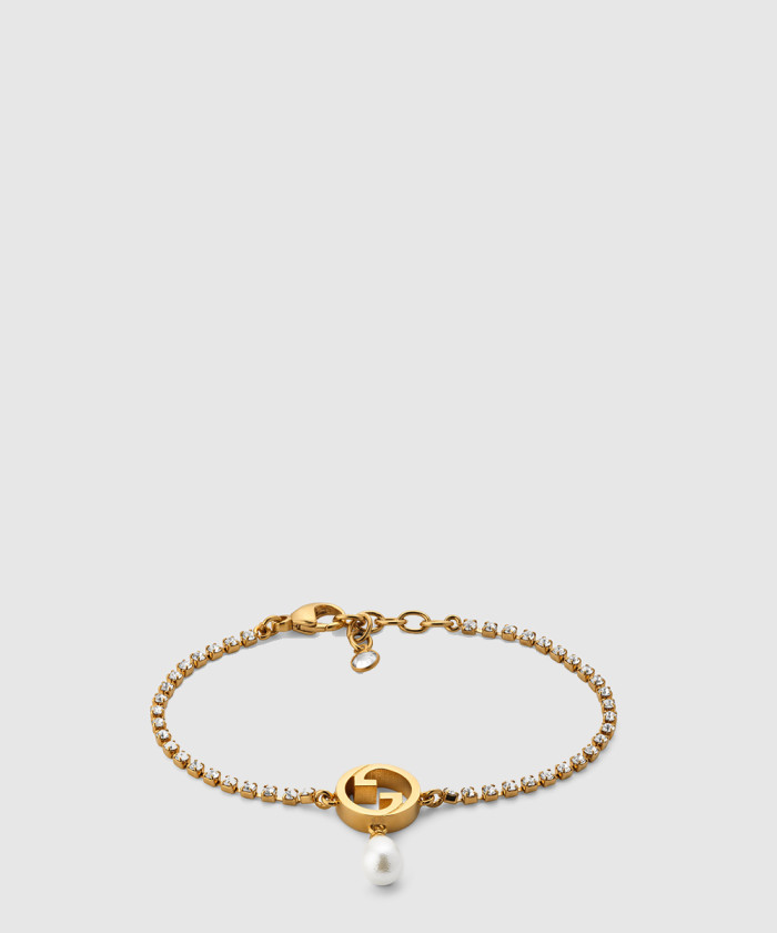 [GUCCI-구찌]블론디 크리스털 팔찌 797605