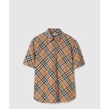 [BURBERRY-버버리]체크 코튼 셔츠 80876371