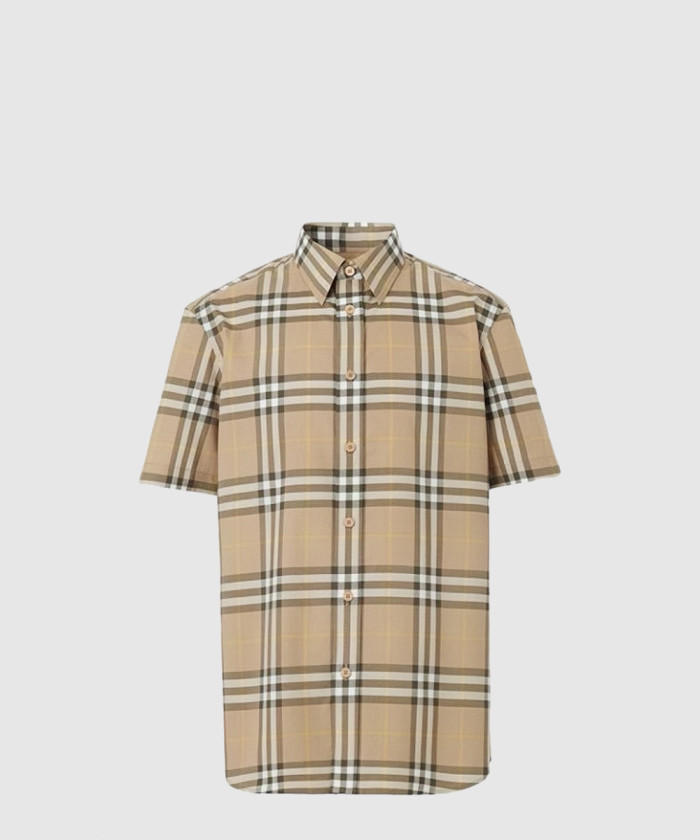 [BURBERRY-버버리]체크 코튼 셔츠 80576321