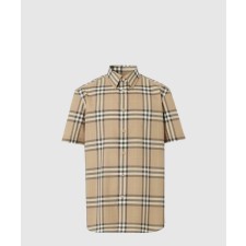 [BURBERRY-버버리]체크 코튼 셔츠 80576321