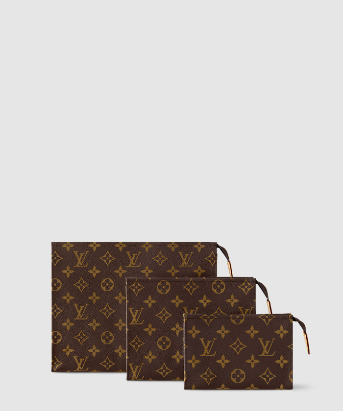 [LOUIS VUITTON-루이비통]트리오 토일렛 파우치 M47195